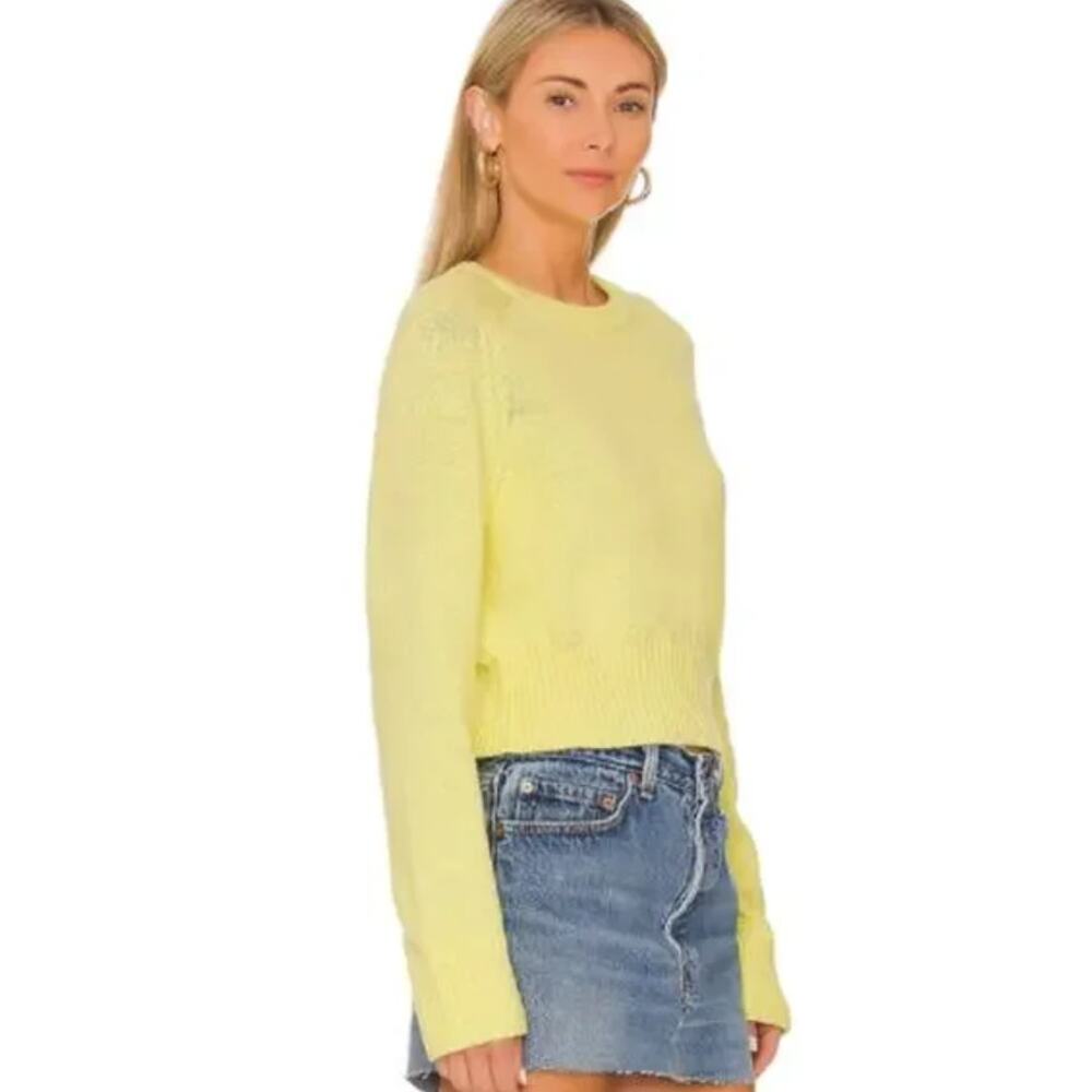 L’Academie Alcina Sweater in Citrus Yellow – NWT Size Small - Picture 3 of 5